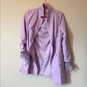 light purple FashionNova jacket